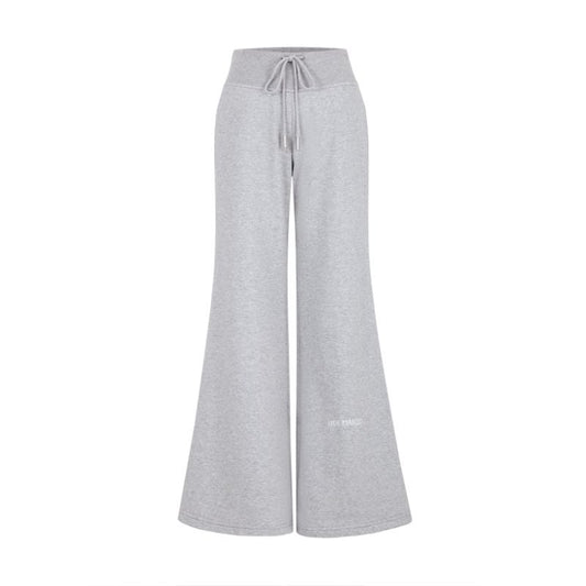 13DE MARZO Base Wide Flare Pants Grey - 13DE MARZO