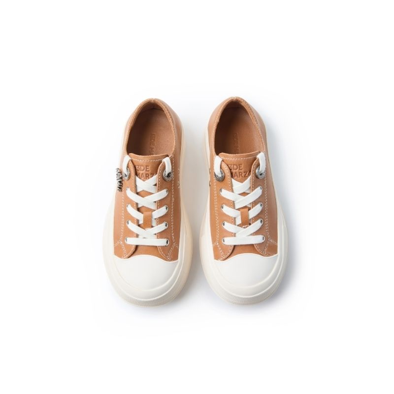 13DE MARZO Digital Logo Sneakers Khaki - 13DE MARZO