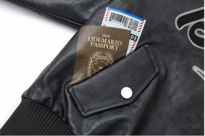 13DE MARZO Pilot Bear Vintage Jacket - 13DE MARZO