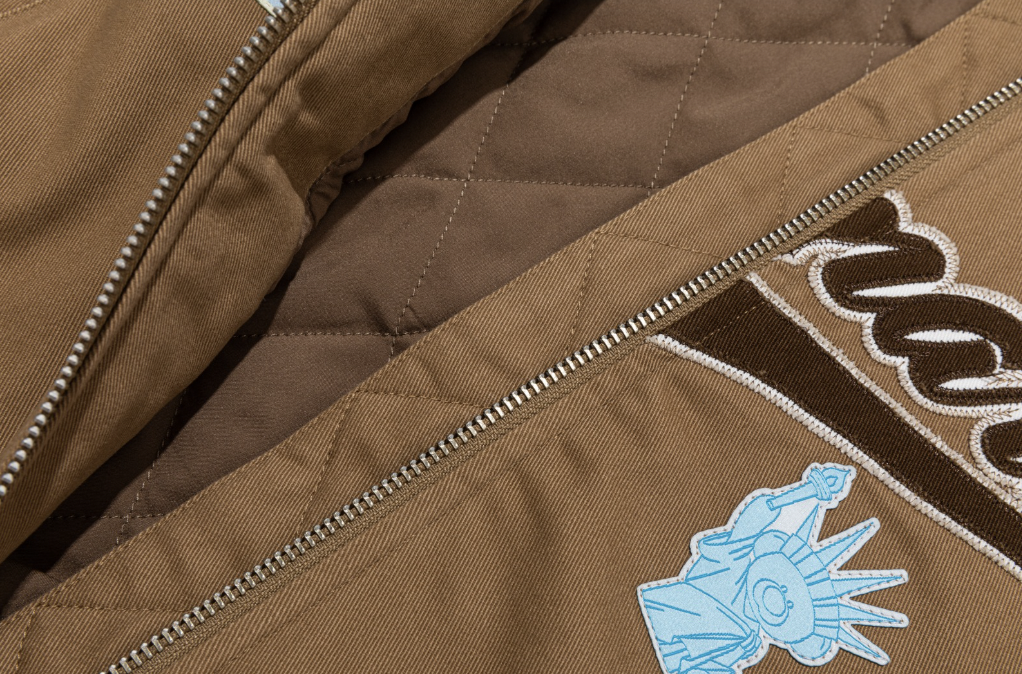 13DE MARZO BabyBear Travel Badge Jacket Brown - 13DE MARZO