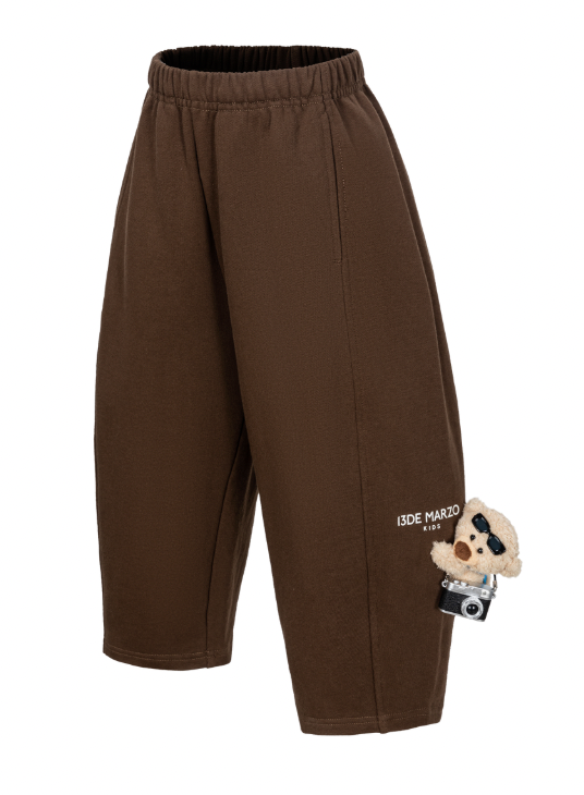 13DE MARZO BabyBear Harem Pants Brown - 13DE MARZO
