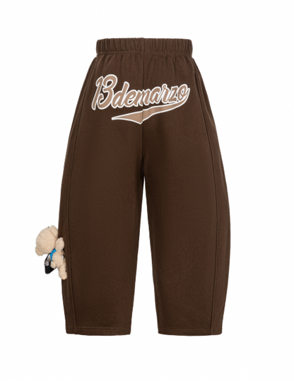 13DE MARZO BabyBear Harem Pants Brown - 13DE MARZO