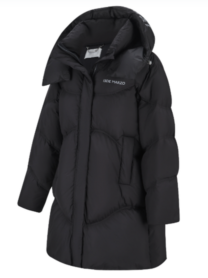 13DE MARZO Bear Puffer Down Jacket Black - 13DE MARZO
