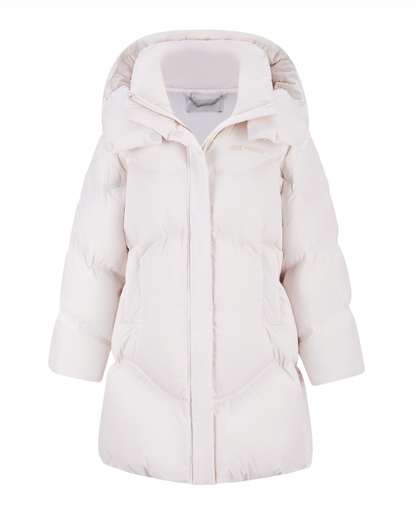 13DE MARZO Bear Puffer Down Jacket Beige - 13DE MARZO