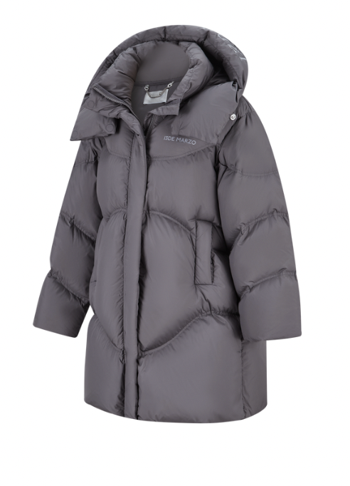13DE MARZO Bear Puffer Down Jacket Grey - 13DE MARZO