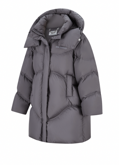 13DE MARZO Bear Puffer Down Jacket Grey - 13DE MARZO