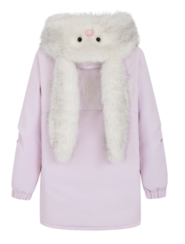 13DE MARZO Doozoo Parka Down Jacket Pink - 13DE MARZO