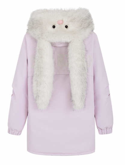 13DE MARZO Doozoo Parka Down Jacket Pink - 13DE MARZO