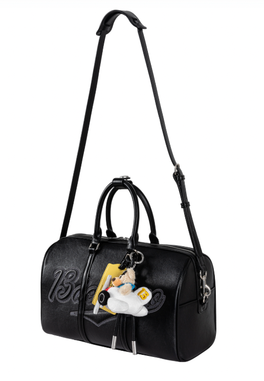 13DE MARZO Pilot Bear Travel Bag Smal Black - 13DE MARZO