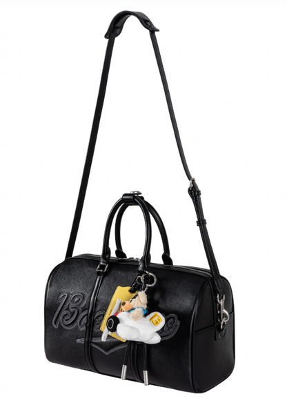 13DE MARZO Pilot Bear Travel Bag Smal Black - 13DE MARZO