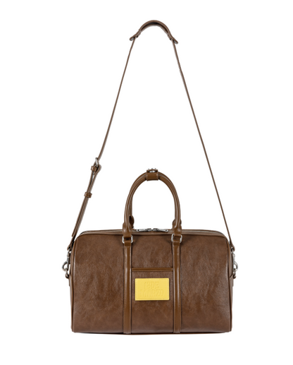 13DE MARZO Pilot Bear Travel Bag Smal Brown - 13DE MARZO