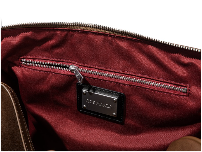 13DE MARZO Pilot Bear Travel Bag Smal Brown - 13DE MARZO