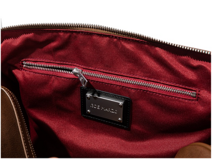 13DE MARZO Pilot Bear Travel Bag Smal Brown - 13DE MARZO