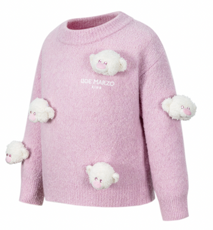 13DE MARZO BabyBear Full Sweater Pink - 13DE MARZO