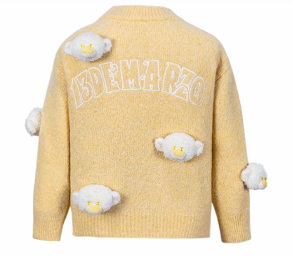 13DE MARZO BabyBear Full Sweater Yellow - 13DE MARZO