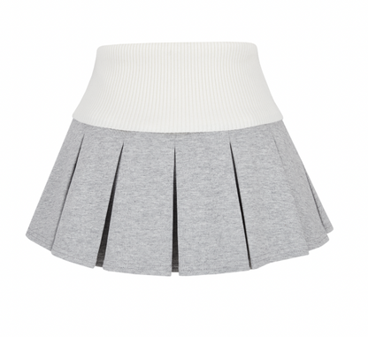 13DE MARZO Bear Head Upper Skirt Grey - 13DE MARZO