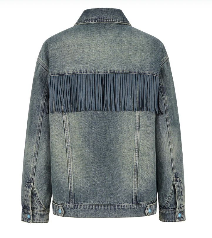 13DE MARZO Western Cowboy Denim Jacket - 13DE MARZO