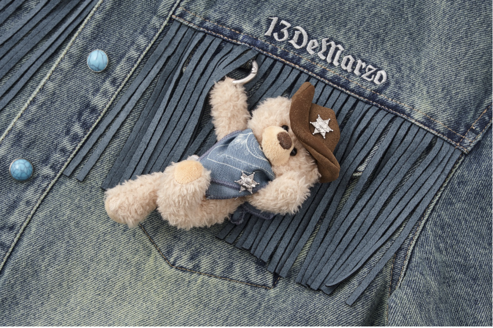 13DE MARZO Western Cowboy Denim Jacket - 13DE MARZO