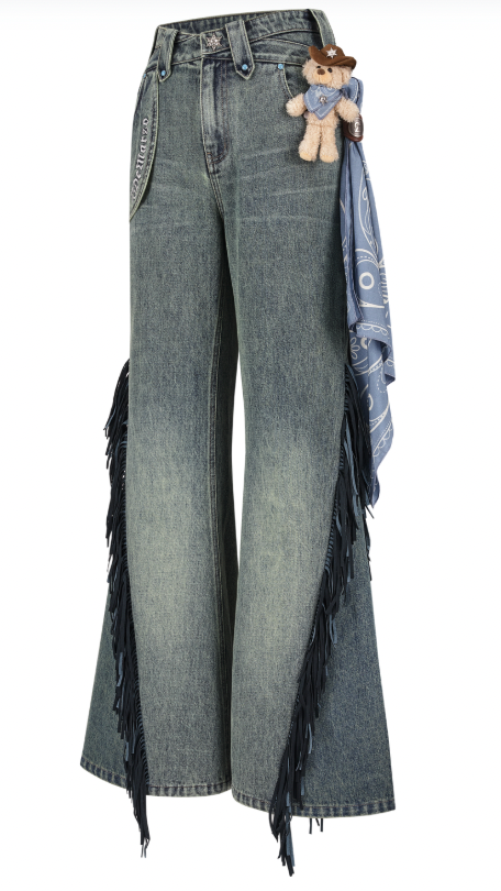 13DE MARZO Western Cowboy Jeans - 13DE MARZO