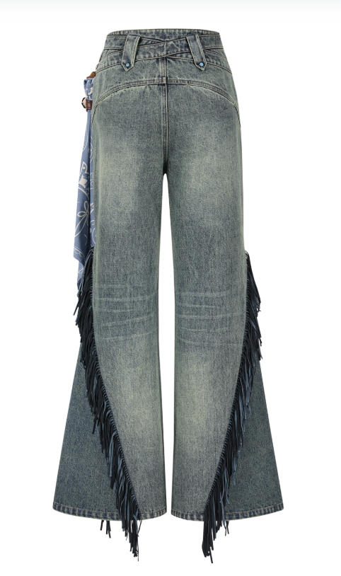 13DE MARZO Western Cowboy Jeans - 13DE MARZO