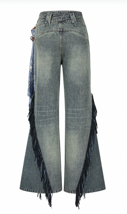 13DE MARZO Western Cowboy Jeans - 13DE MARZO