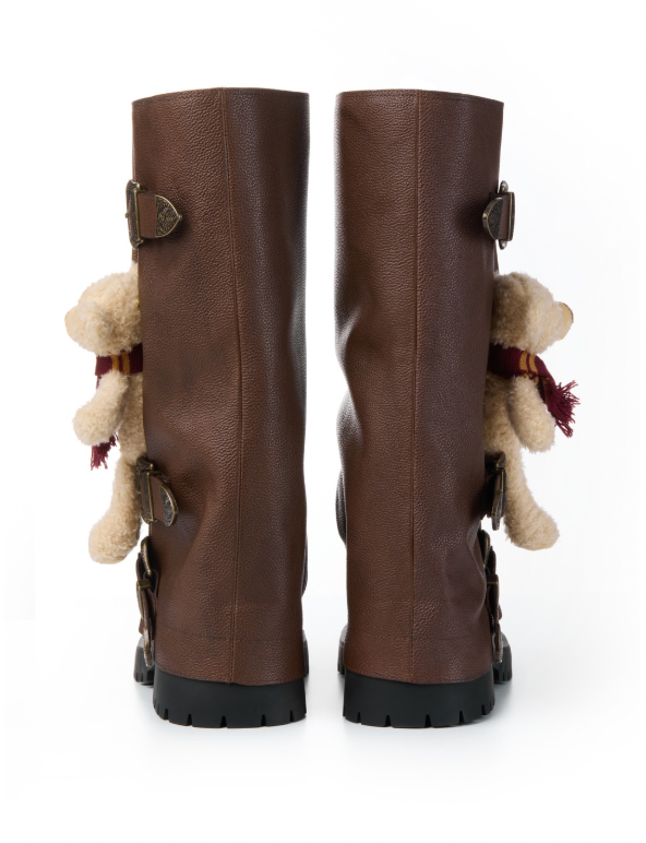 13DE MARZO Bear High Boots Brown - 13DE MARZO