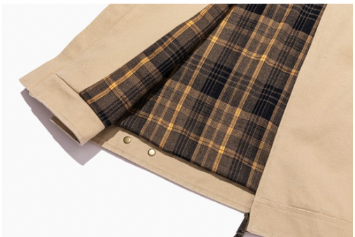 13DE MARZO Tailor Bear Hanger Cargo Jacket Khaki - 13DE MARZO