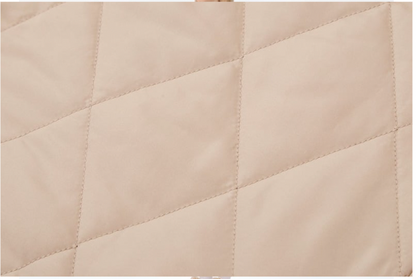 13DE MARZO Bear Fuzzy Long Coat Khaki - 13DE MARZO