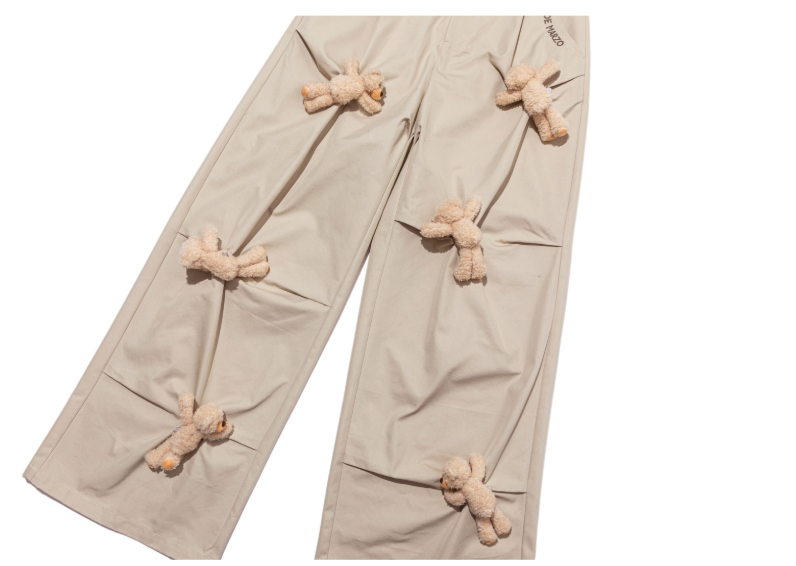 13DE MARZO Doozoo Casual Cargo Pants Khaki - 13DE MARZO