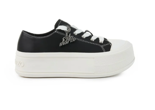 13DE MARZO Digital Logo Sneakers Black - 13DE MARZO