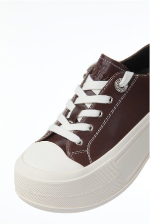 13DE MARZO Digital Logo Sneakers Brown - 13DE MARZO