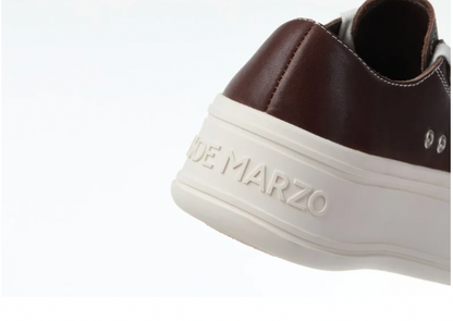 13DE MARZO Digital Logo Sneakers Brown - 13DE MARZO