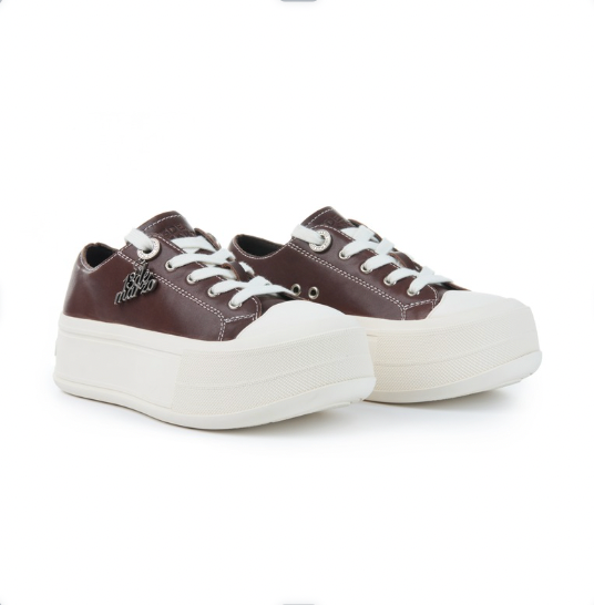 13DE MARZO Digital Logo Sneakers Brown - 13DE MARZO