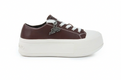 13DE MARZO Digital Logo Sneakers Brown - 13DE MARZO