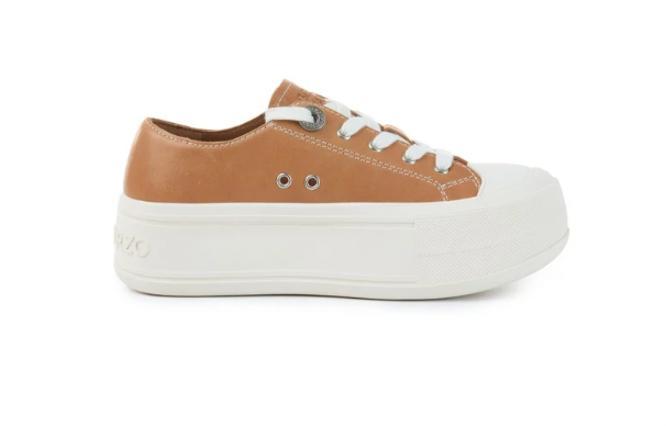 13DE MARZO Digital Logo Sneakers Khaki - 13DE MARZO