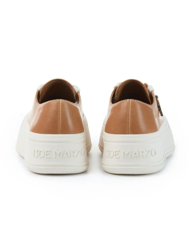 13DE MARZO Digital Logo Sneakers Khaki - 13DE MARZO