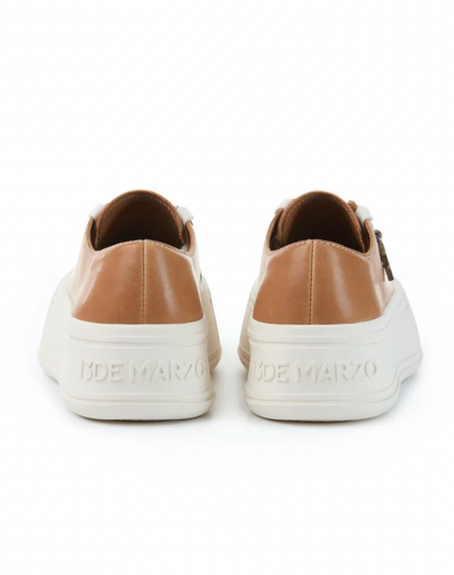 13DE MARZO Digital Logo Sneakers Khaki - 13DE MARZO