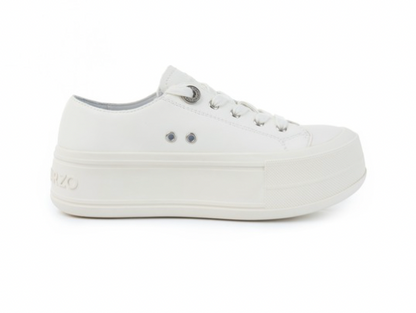 13DE MARZO Digital Logo Sneakers White - 13DE MARZO