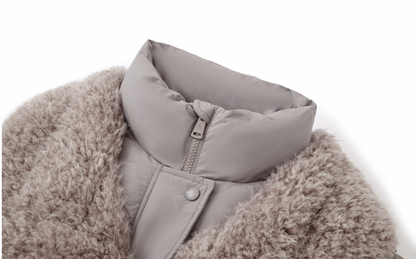 13DE MARZO Doozoo Detachable Short Down Jacket Grey - 13DE MARZO