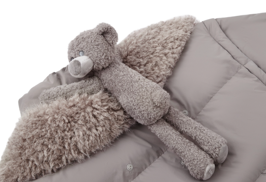 13DE MARZO Doozoo Detachable Short Down Jacket Grey - 13DE MARZO