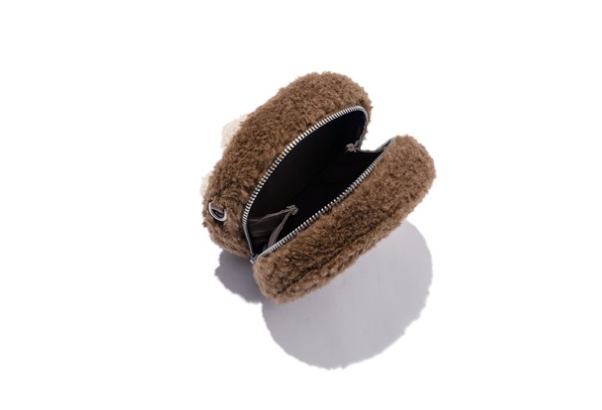 13DE MARZO BabyBear Donut Fuzzy Bag Brown - 13DE MARZO