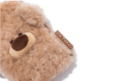 13DE MARZO Fuzzy Bear Wallet - 13DE MARZO
