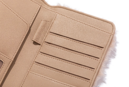 13DE MARZO Fuzzy Bear Wallet - 13DE MARZO