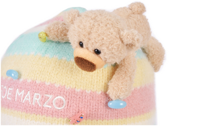 13DE MARZO Bear Sweet Bean Beanie - 13DE MARZO