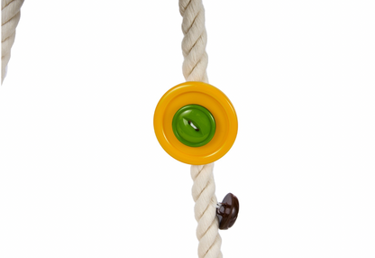 13DE MARZO Tailor Bear Button Bag Yellow - 13DE MARZO