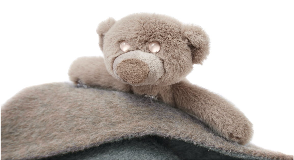 13DE MARZO Bear Doudle Fleece Coat - 13DE MARZO