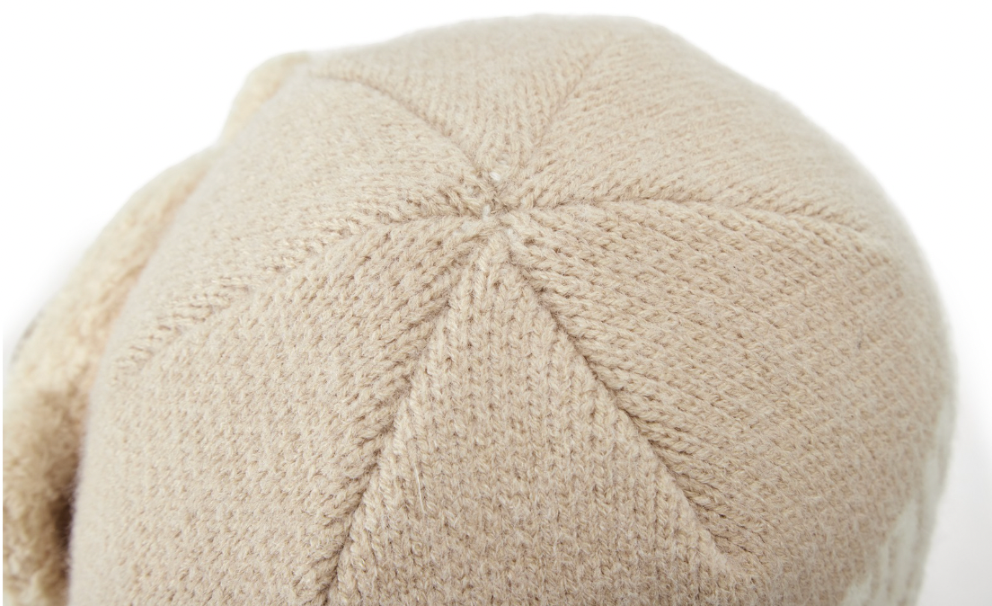 13DE MARZO Doozoo 3D Bear Beanie Almond - 13DE MARZO