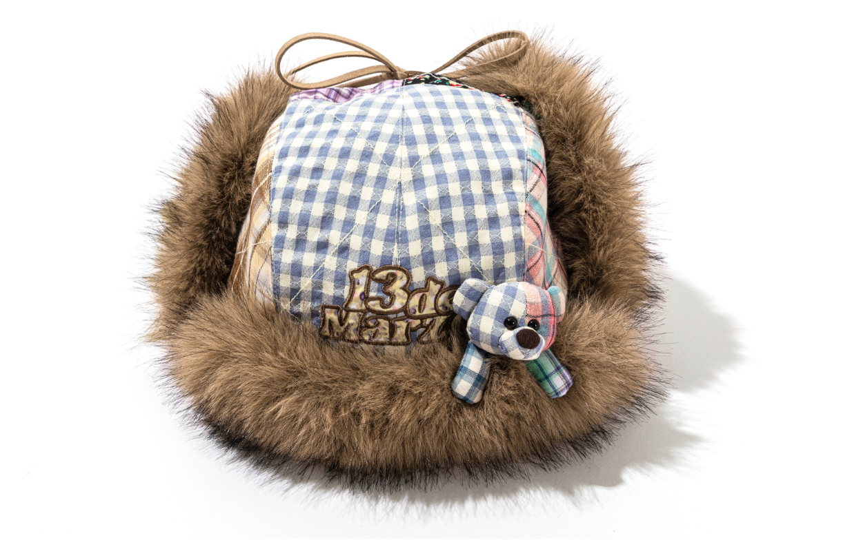 13DE MARZO Plaid Earflap - 13DE MARZO