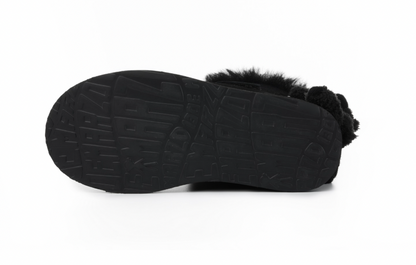 13DE MARZO Bear Plush Snow Boots Black - 13DE MARZO