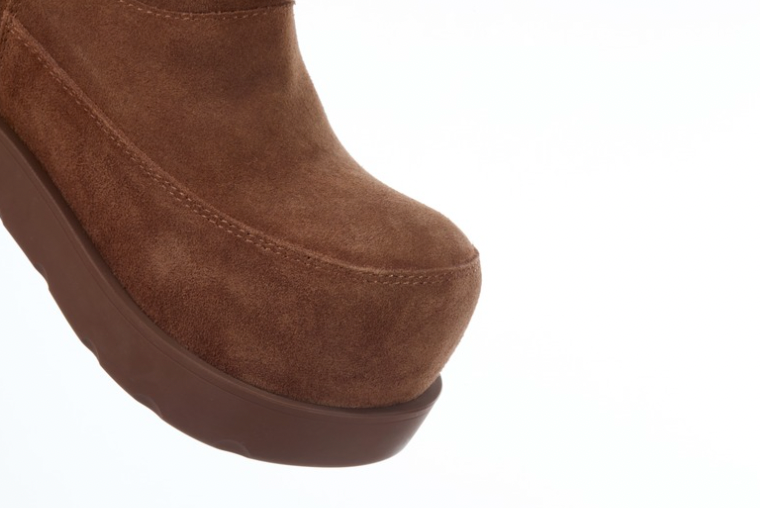 13DE MARZO Logo Snow Boots Brown - 13DE MARZO